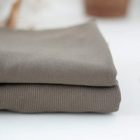 Olive 100% cotton French Terry (heavyweight)