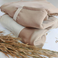 Wheat cotton spandex French Terry