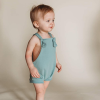 Blue Juniper cotton spandex French Terry