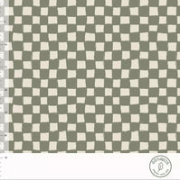 Green checkers, Elvelyckan Organic Cotton Lycra
