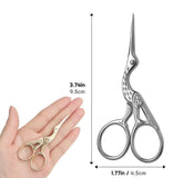 Rose gold crane, sewing/embroidery snips