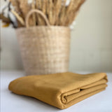 Amber, Cotton spandex French Terry. USA Milled (Medium weight)